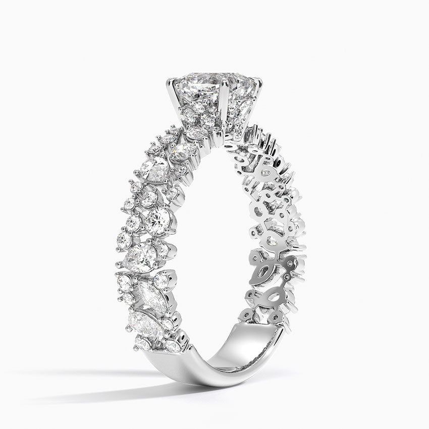 Glacé Diamond Ring