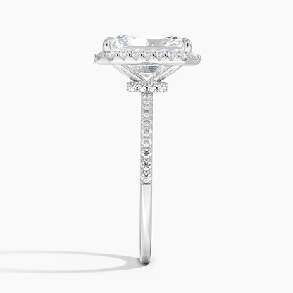 Waverly  Diamond Ring Hidden Halo