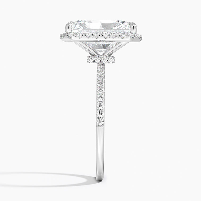 Waverly  Diamond Ring Hidden Halo