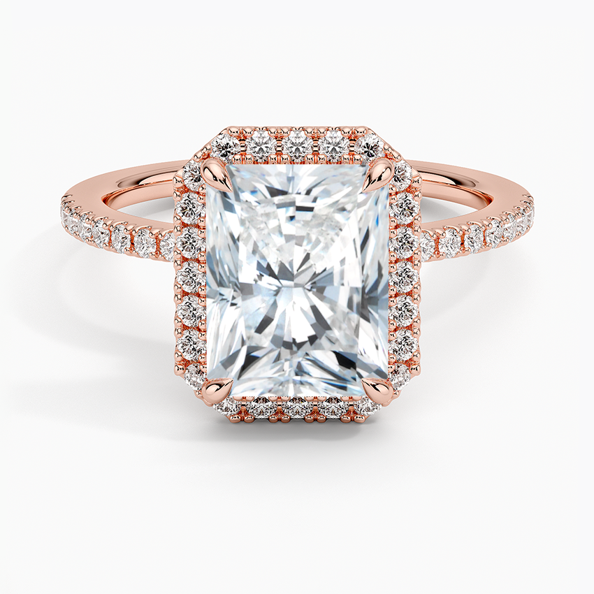 Waverly  Diamond Ring Hidden Halo