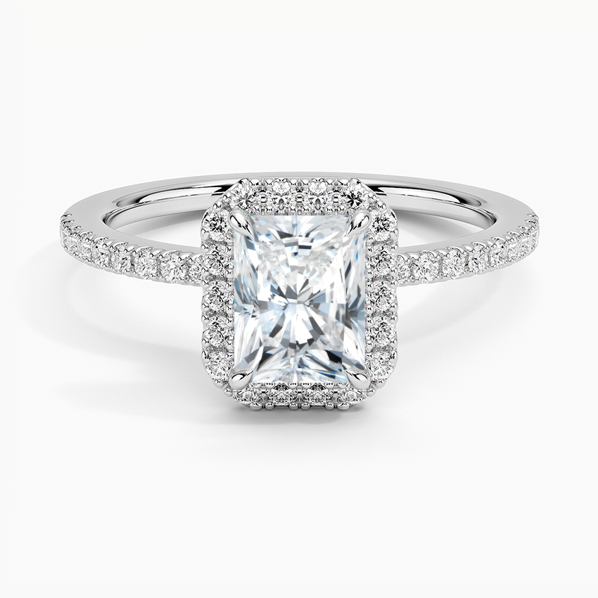 Waverly  Diamond Ring Hidden Halo