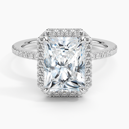 Waverly  Diamond Ring Hidden Halo