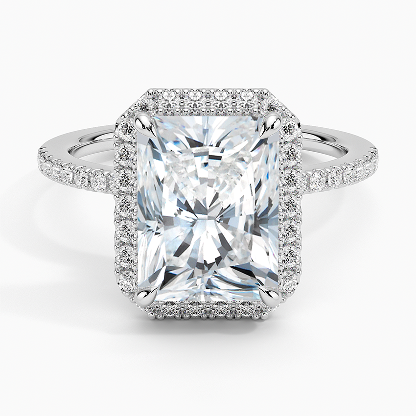 Waverly  Diamond Ring Hidden Halo