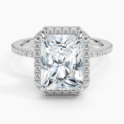 Waverly  Diamond Ring Hidden Halo