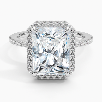 Waverly  Diamond Ring Hidden Halo