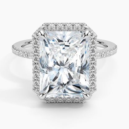 Waverly  Diamond Ring Hidden Halo