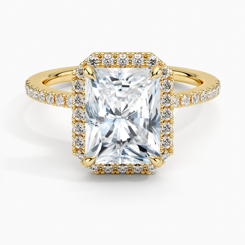 Waverly  Diamond Ring Hidden Halo