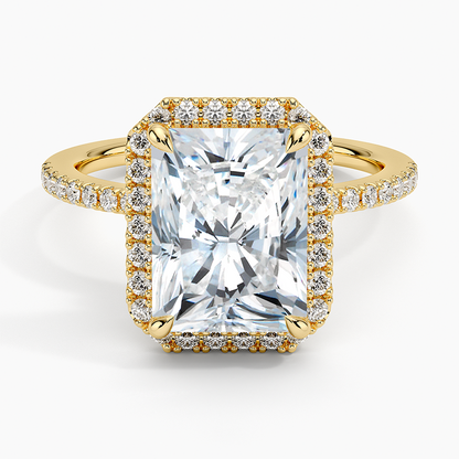 Waverly  Diamond Ring Hidden Halo