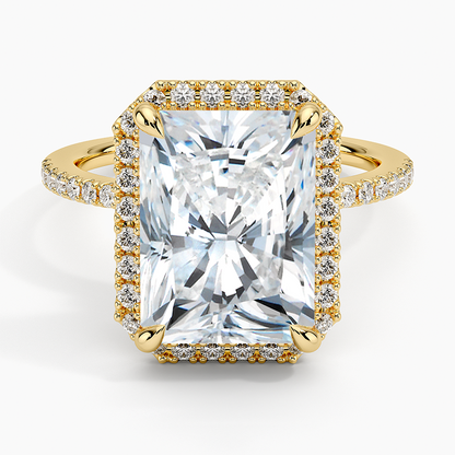 Waverly  Diamond Ring Hidden Halo