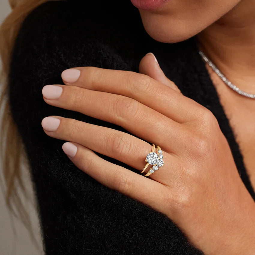 Elodie Cathedral Solitaire Ring