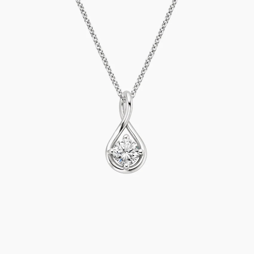 Diamond Twist Pendant