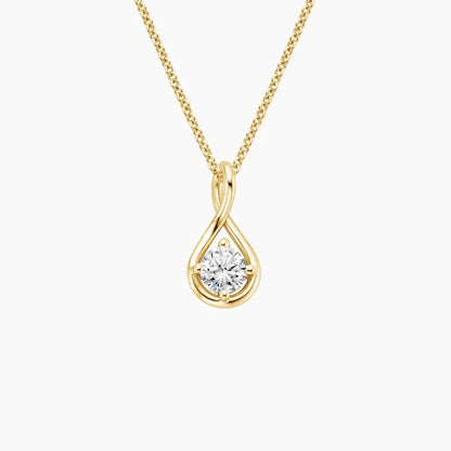 Diamond Twist Pendant