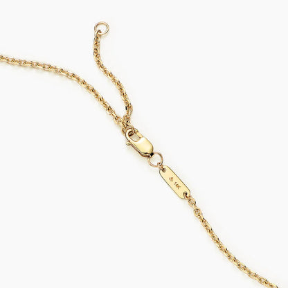 Pavé Olive Branch Diamond Necklace