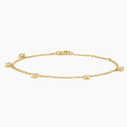 Matilda Diamond Station Bracelet