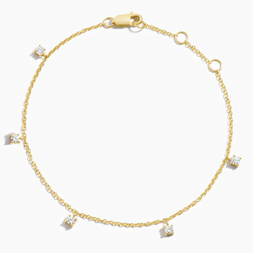 Matilda Diamond Station Bracelet