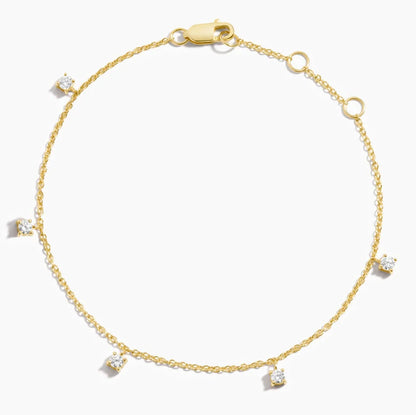 Matilda Diamond Station Bracelet