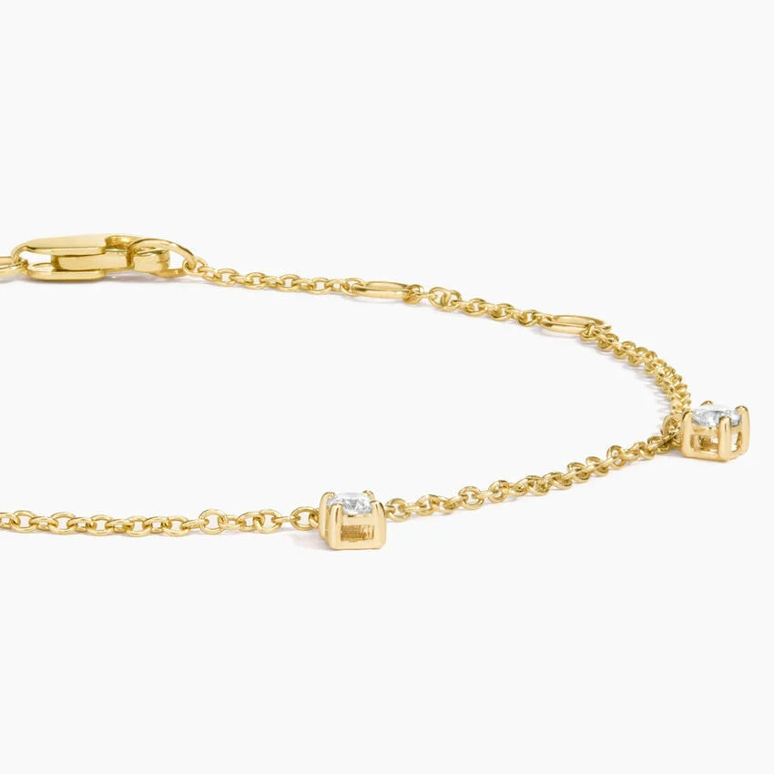 Matilda Diamond Station Bracelet