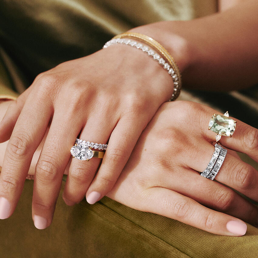 Frances Eternity  Diamond Ring