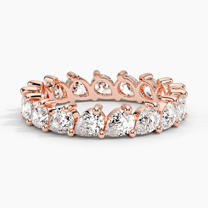 Pear Eternity Diamond Ring