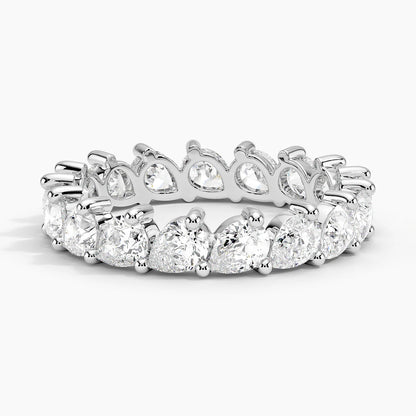Pear Eternity Diamond Ring