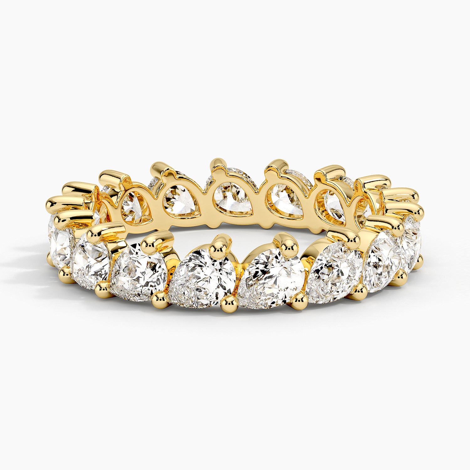Pear Eternity Diamond Ring