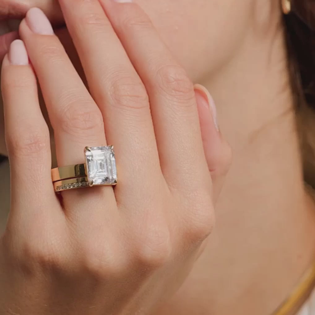 Peyton 4mm Solitaire Ring