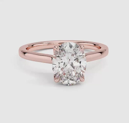 Elodie Cathedral Solitaire Ring