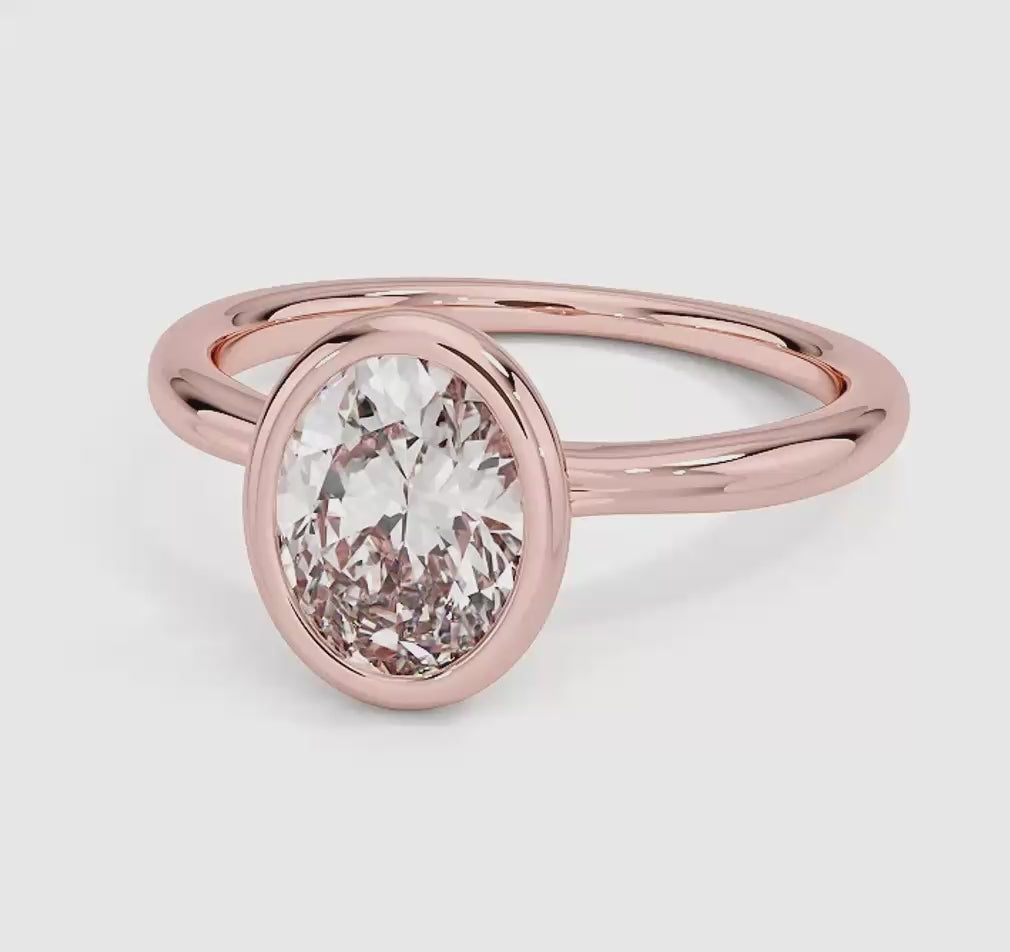 Freesia Bezel Solitaire