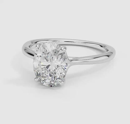 Freesia Cathedral Solitaire Ring