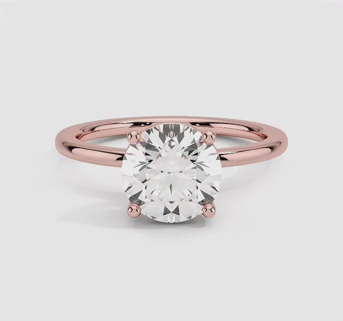 Perfect Fit Solitaire Engagement Ring