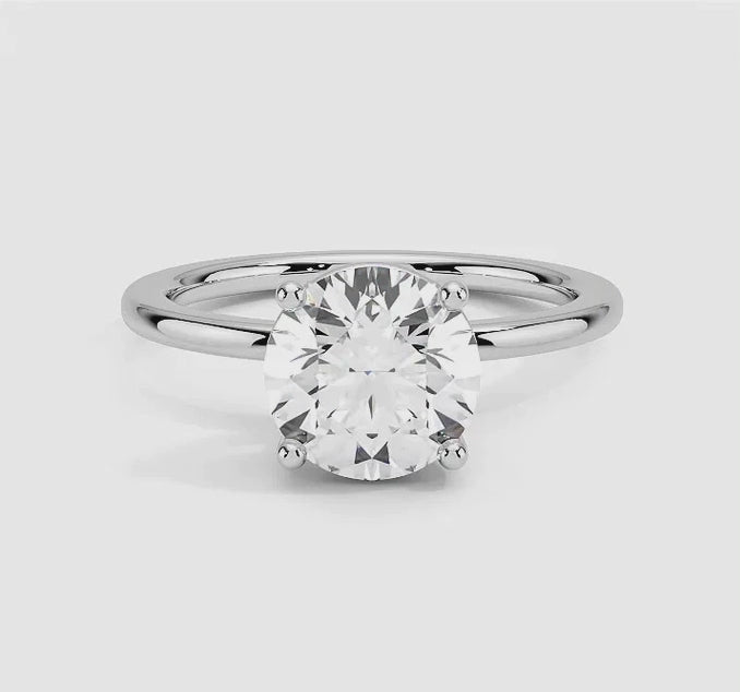 Perfect Fit Solitaire Engagement Ring