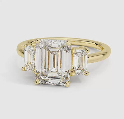 Luxe Rhiannon Three Stone Diamond