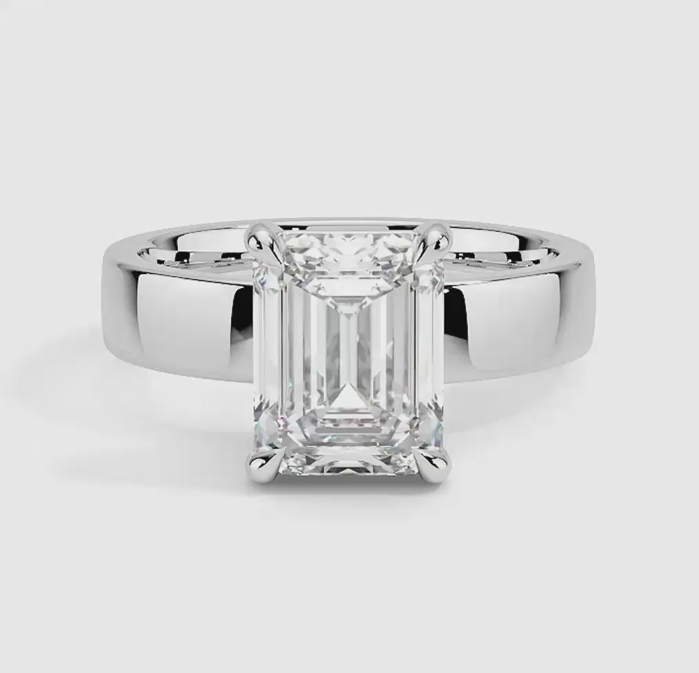 Peyton 4mm Solitaire Ring