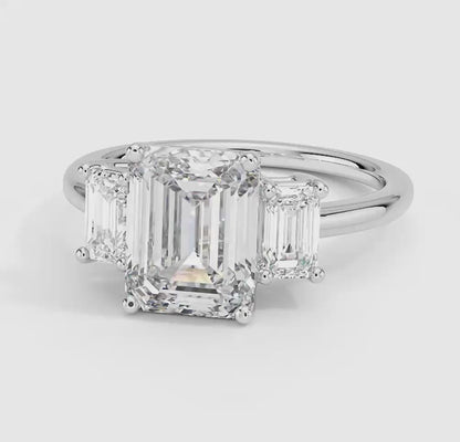Luxe Rhiannon Three Stone Diamond