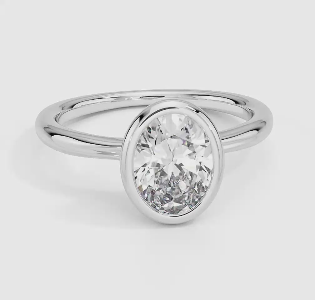 Freesia Bezel Solitaire