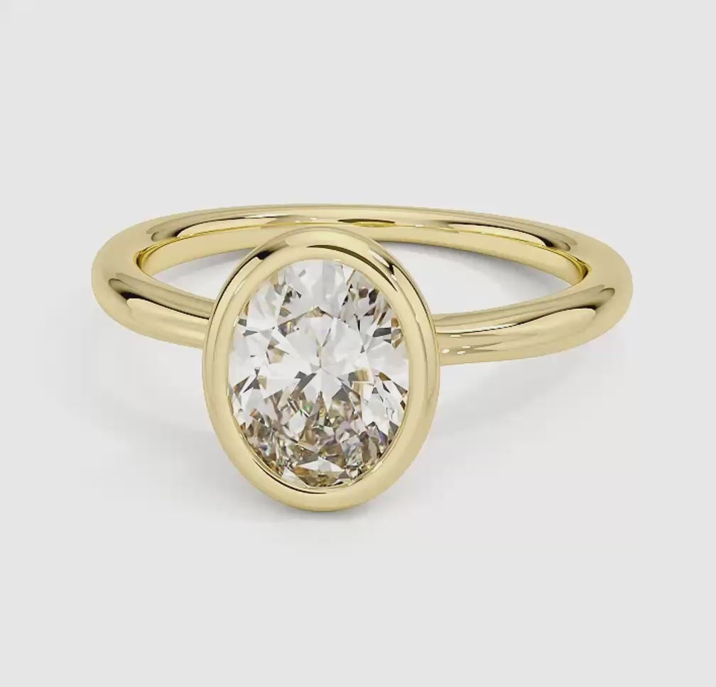 Freesia Bezel Solitaire