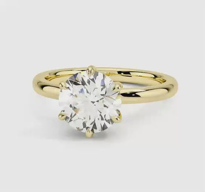 Fairmined Solitaire Ring