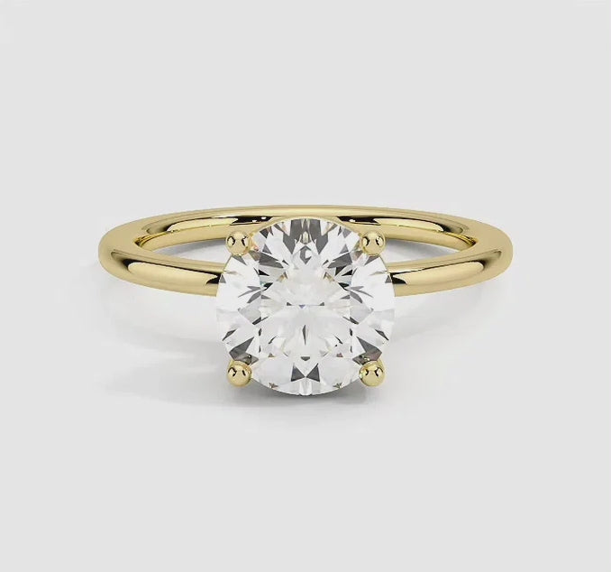 Perfect Fit Solitaire Engagement Ring