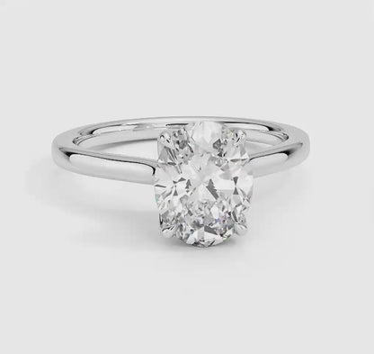 Elodie Cathedral Solitaire Ring