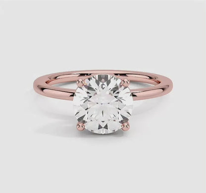 Perfect Fit Solitaire Engagement Ring